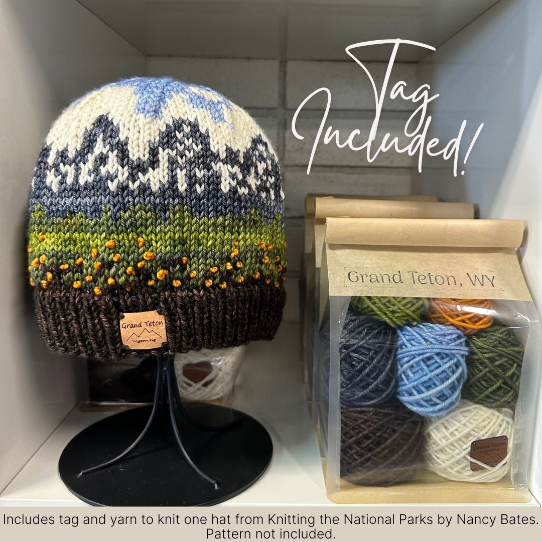 The Yarn Shop - Nat'l Park Hat Kit, Grand Teton, WY | The Yarn Shop