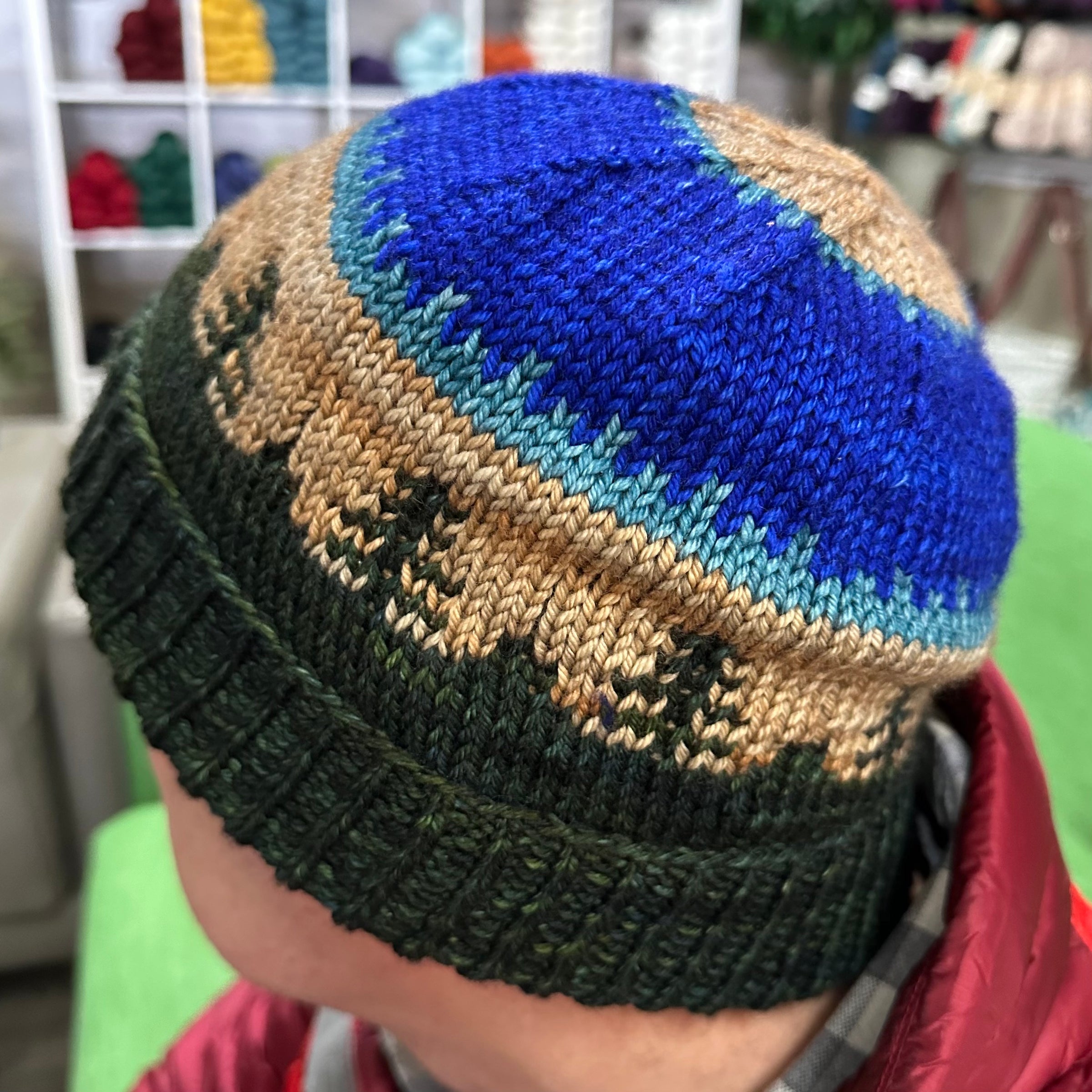 Crater Lake, OR | The Yarn Shop - Nat'l Park Hat Kit | The Yarn Shop